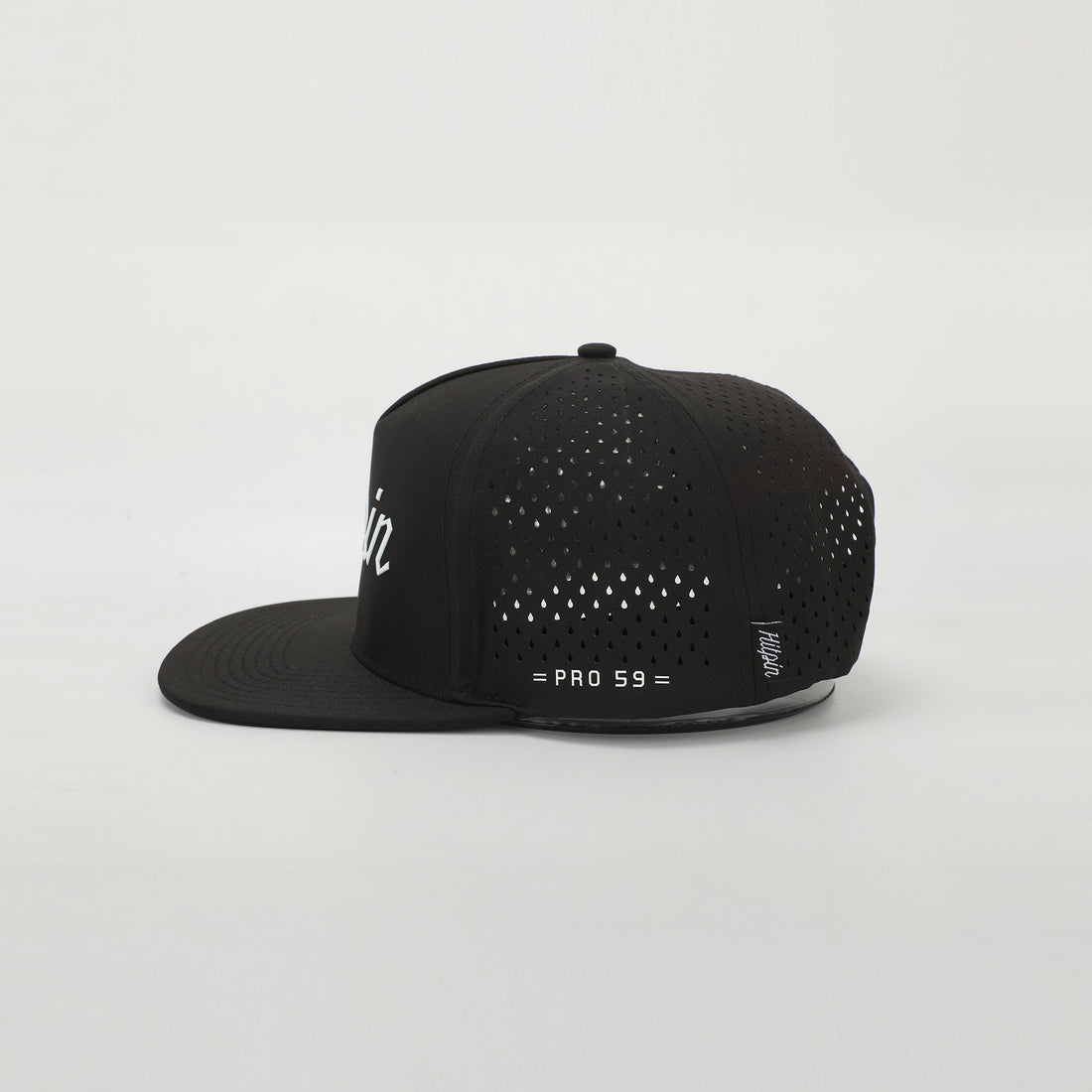 Hitpin svart tour keps från sidan