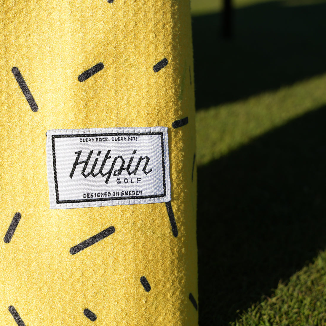Microfiber Towel Doodle Yellow