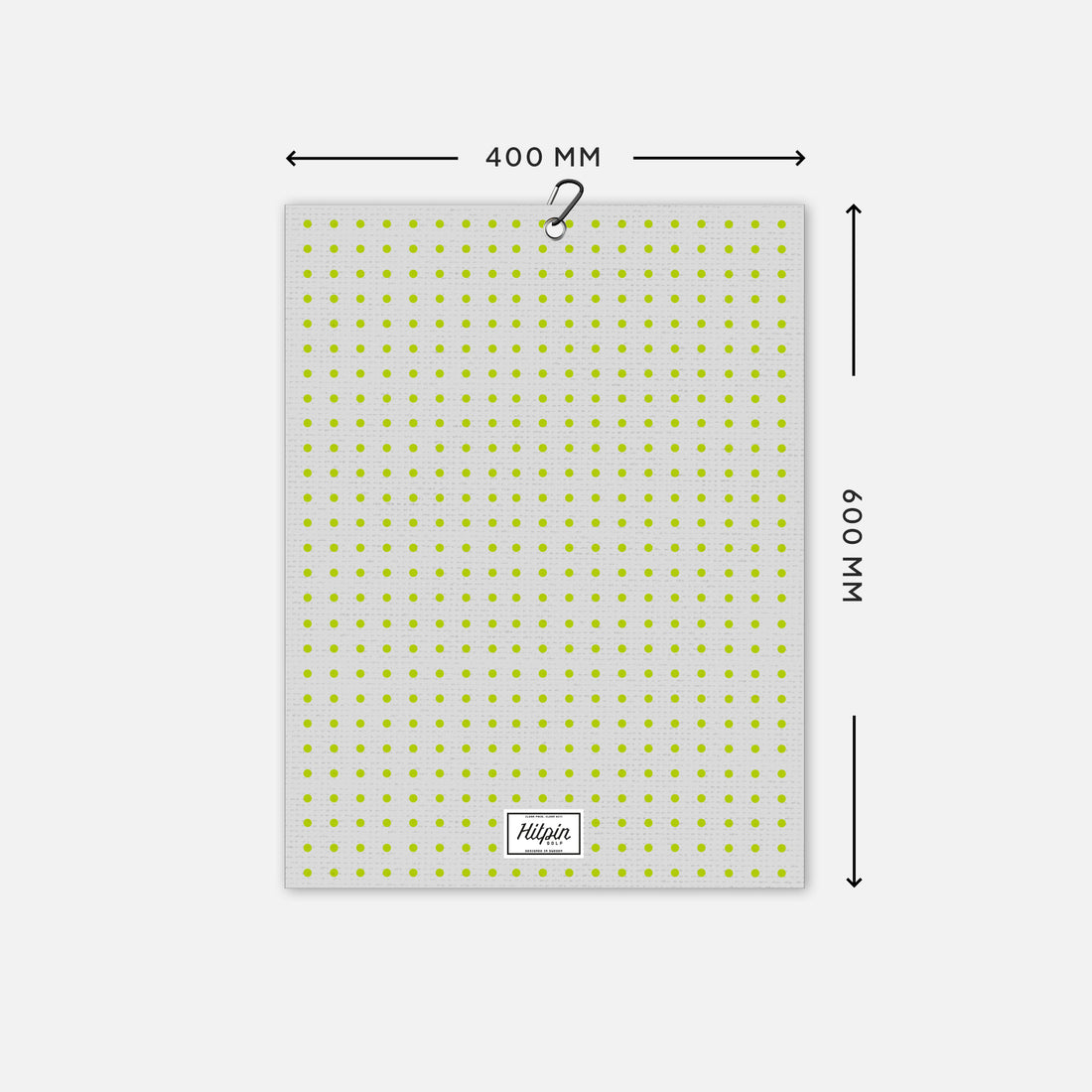 Microfiber Towel Dots Neon