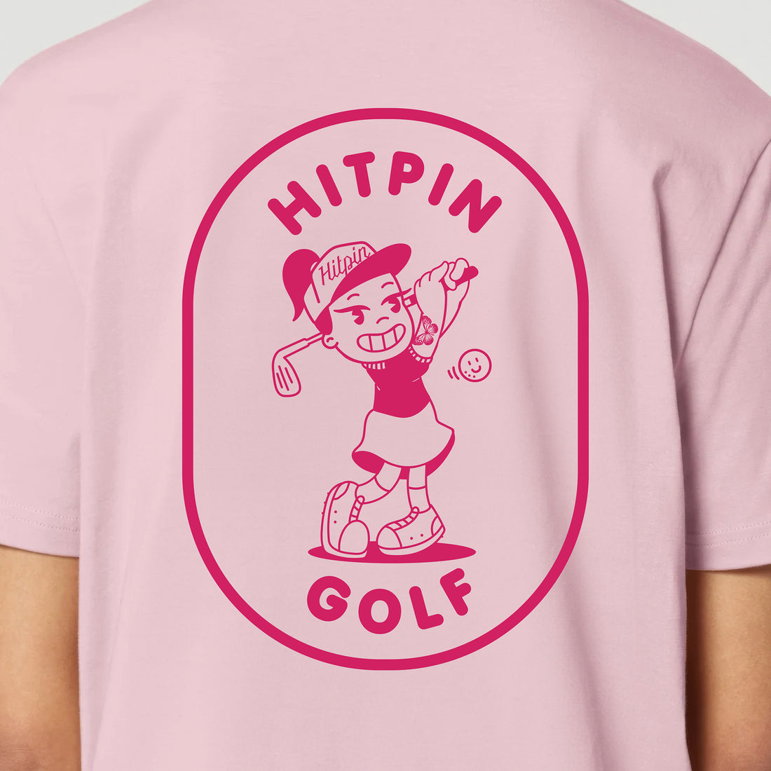 Hitpin Golf Statement Diva ekologisk T-Shirt