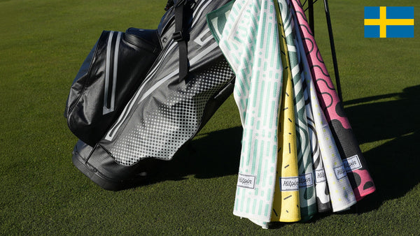 Hitpin Golfhanddukar på golfbag