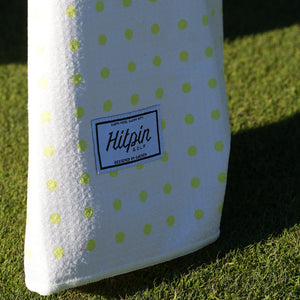 Microfiber Towel Dots Neon